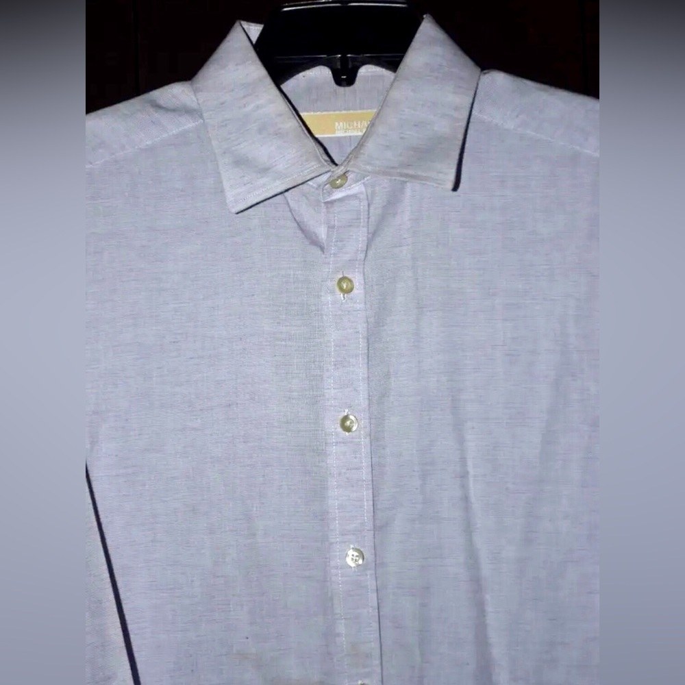 Michael Kors shirt 16 34/35 lilac color - Picture 2 of 5